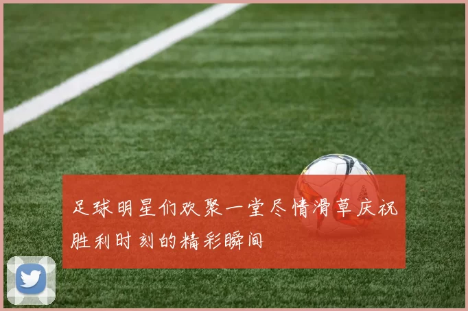 足球明星们欢聚一堂尽情滑草庆祝胜利时刻的精彩瞬间